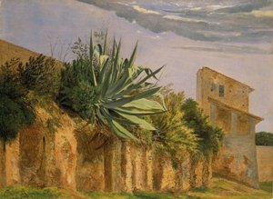 Sulle mura di Roma da Carl Ernst Ludwig Wagner