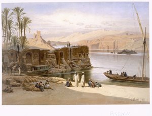 Assuan, 1871 da Carl Friedrich Heinrich Werner