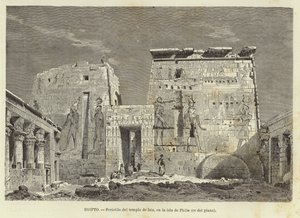 Egitto - Colonnato del Tempio di Iside sull