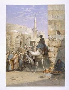 Vita di strada al Cairo da Carl Friedrich Heinrich Werner