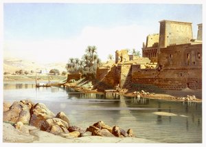 Tempio di Iside a Philae, 1870
