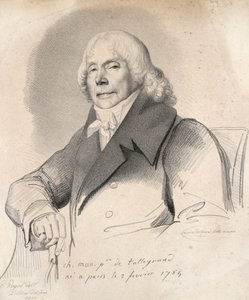 Charles Maurice Principe di Talleyrand, pub. 1834