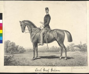 Ritratto equestre del conte Carl Gruenne