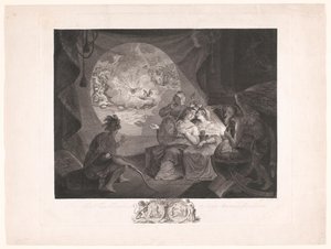 Allegoria del Tea-party e delle lotte per la libertà americana, olandese e svizzera da Carl Gottlieb Guttenberg