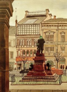 Hannover, monumento a Marschner