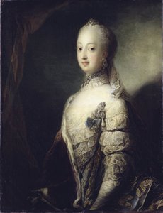 Ritratto di Sofia Maddalena di Danimarca, regina di Svezia e Finlandia