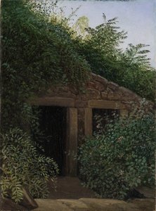 Un pozzo minerario troppo cresciuto da Carl Gustav Carus