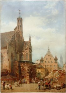 La Frauenkirche di Norimberga da Carl Haag