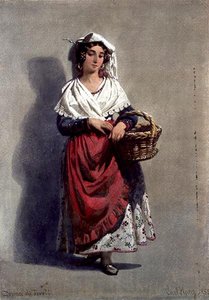 Donna di Tivoli da Carl Haag