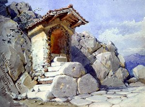Madonnaletta vicino a Castel San Pietro, Palestrina, Colline Sabine