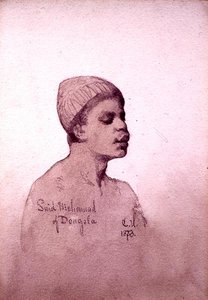 Said Mohamad di Dongola (Sudan) 1873 da Carl Haag