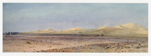 Dune di sabbia sulla strada per Suez, 1859