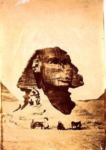 Sfinge a Giza da Carl Haag