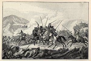 La cattura del generale Vandamme nella battaglia di Kulm il 30 agosto 1813