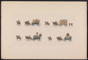 Processione per il matrimonio della Principessa Sofia, 1842 (tavola 5) da Carl Hess