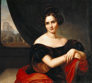 Tedesco: Ritratto della signora Gedike Ritratto della signora Gedicke
