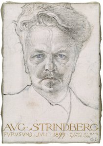 August Strindberg da Carl Larsson