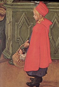 Portando a casa la spesa da Carl Larsson