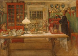 Preparativi per una partita, 1901