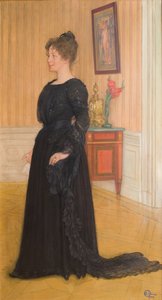 Ritratto di Mrs. Signe Thiel da Carl Larsson