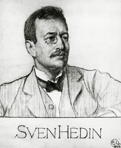 Ritratto di Sven Anders Hedin da Carl Larsson
