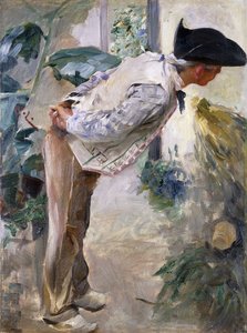 Il giardiniere da Carl Larsson