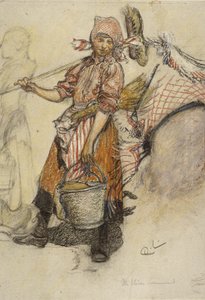Lavandaia da Carl Larsson