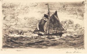 Una Caccia, che Si Svolge da Carl Locher