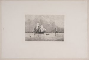 Dalla rada di Copenaghen da Carl Locher