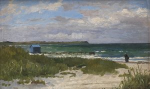 Paesaggio costiero. Hornbæk