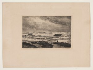 Skagen. Tempesta da Carl Locher