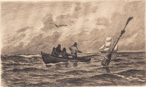 Alla costa sud-est di Skagen da Carl Locher
