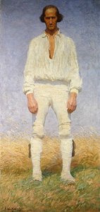 Un lavoratore agricolo dell