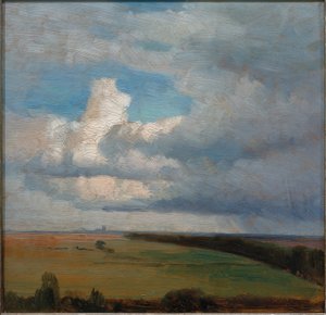Paesaggio vicino a Monaco da Carl Ludwig Seeger