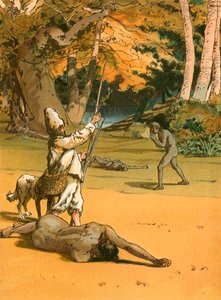 Robinson Crusoe e i selvaggi