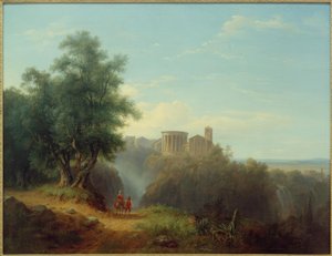 Veduta di Tivoli da Carl Morgenstern