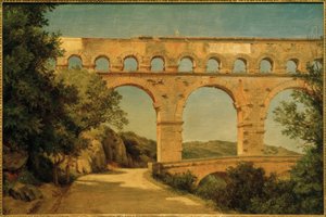 Ponte del Gard vicino a Nîmes da Carl Morgenstern