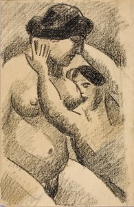 Madre e figlio da Carl Newman