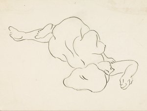 Nudo femminile reclinato