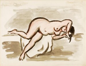 Nudo femminile reclinato