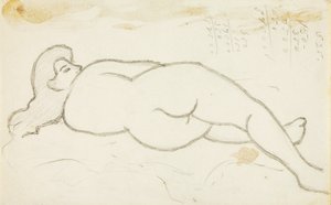 Nudo femminile reclinato