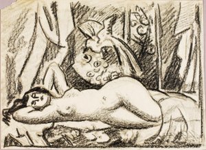 Nudo femminile reclinato