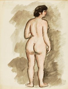 Nudo in piedi