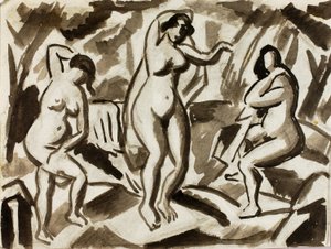 Tre nudi femminili da Carl Newman
