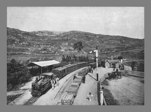 Ffestiniog Railway: Stazione di Tan-Y-Bwlch, c1900