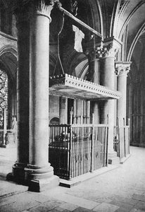 Tomba del Principe Nero, Cattedrale di Canterbury, 1903