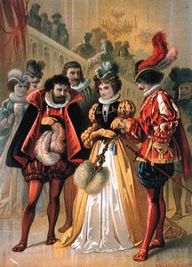 Cenerentola al ballo, illustrazione per 