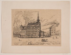 Castello di Copenaghen da Carl Peter Theodor Rothweiler