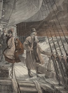 Sul ponte di una nave da Carl Rohling