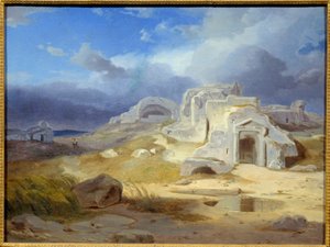 La tomba di Archimede a Siracusa da Carl Rottmann